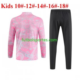 Real Madrid Dragon Niño Sudadera de Entrenamiento Trajes Rosado 2023/2024